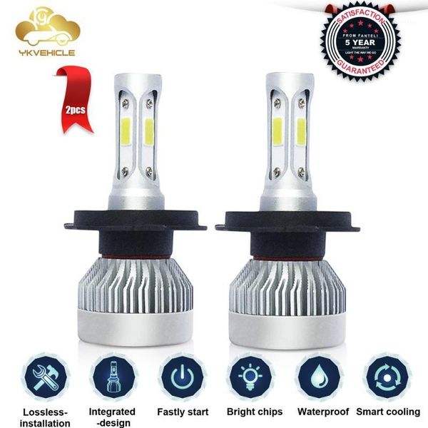

h7 h4 led car headlights 10000lm 6000k hb3 hb4 h1 h3 h11 9005 9006 h27/880 12v 72w auto fog lamp bulb super bright ykvehicle1