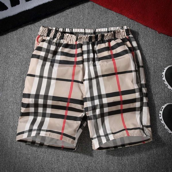 

2020 summer sports shorts men's loose / 5 beach pants, White;black