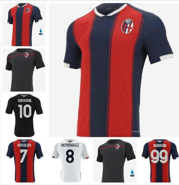

новые 20 21 для болонских футболок maillot de foot 2020 bologna maglia da calcio рубашка 2122, Black;yellow