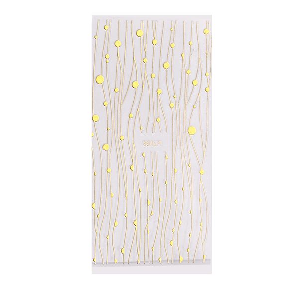 

newlace sticker 3d bronzing diy art decoration decals christmas nail stickers dropshipping tslm1