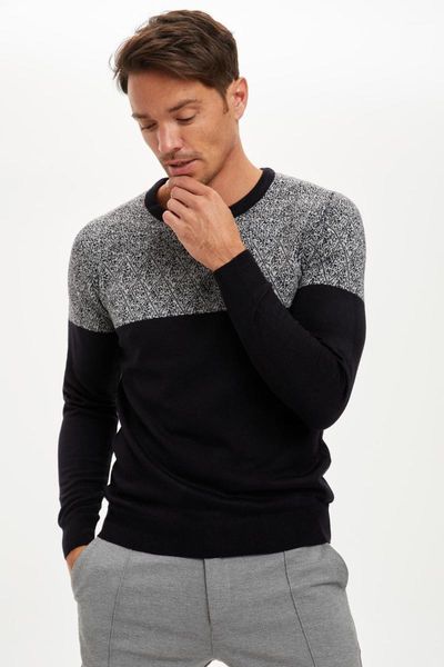 

defacto man pullover-r8996az20wn1, White;black