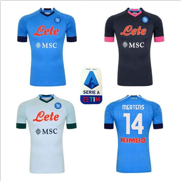 

s-xxl 20 21 napoli футбол джерси дома вдали 3rd синий 2020 рубашки футбола 2021 naples zieliński гамшик insigne mertens кальехон player rog, Black;yellow
