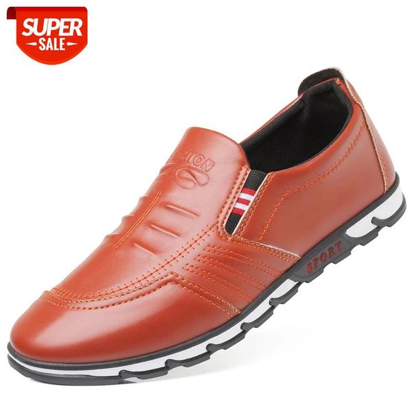 

2020 new Fashion men's large size leather shoes #mh47