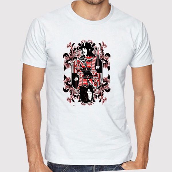 

the white stripes punk rock tour logo men's white t shirt size s to 3xl men summer round neck men's t shirt sport hooded sweatshir