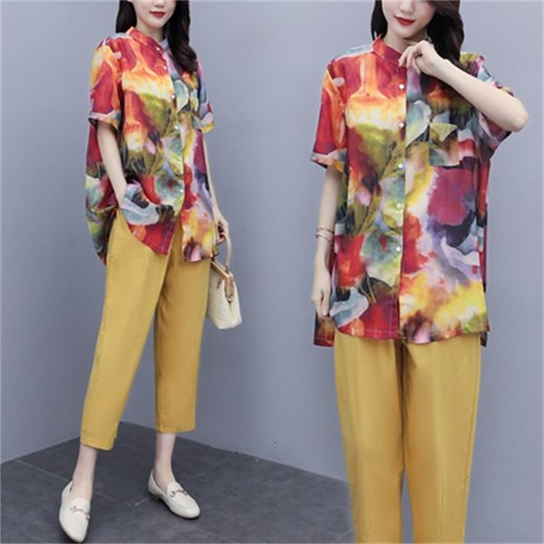 

female casual two summer of women and blouses femme elegant pantalon pieces will see suit clothes 0zrp, White