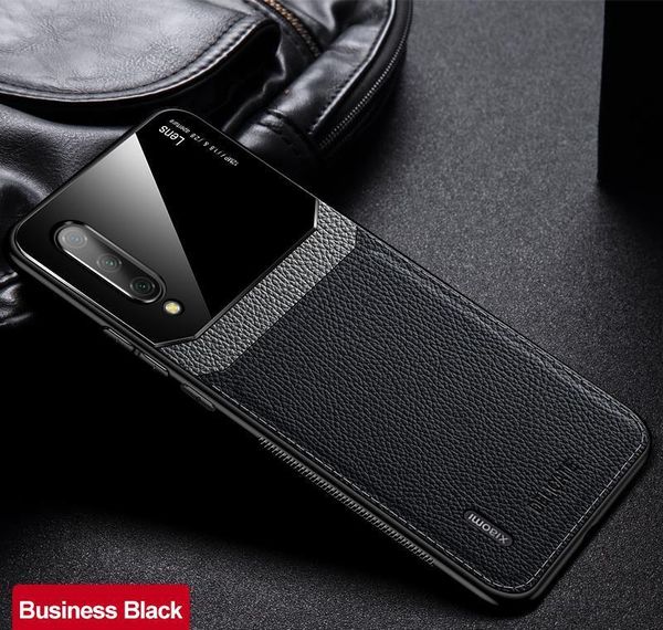 

leather back case for xiaomi mi8 lite mi9 mi10 cc9 pro se mi 10t poco x3 nfc leather resistance drop proof eye prot wmtwxn qpseller