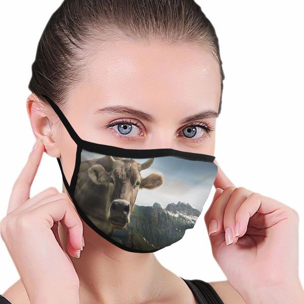 

christmas mask cotton cloth party mask breathable soft designers face masks 110pcs