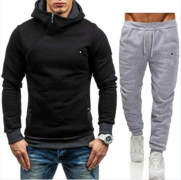 

wholesale sweatsuit designer mens tracksuit hoodies+pants mens clothing sweatshirt pullover casual tennis sport tracksuits sweat suits, Gray
