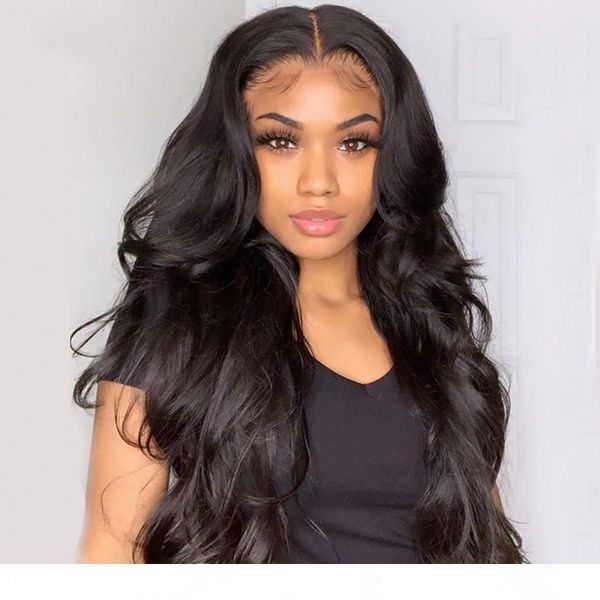 

indian human hair wigs glueless body wave u part wigs natural black middle u shape wigs, Black;brown