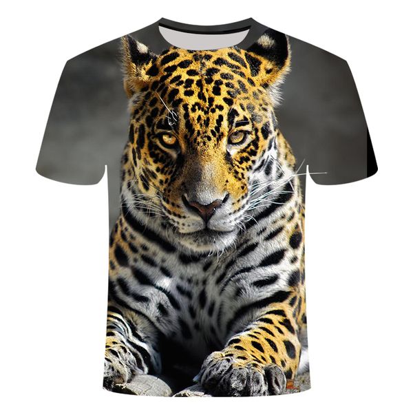 

animal lion camiseta 3d tiger 3d print shirts aesthetic graphic harajuku men clothing