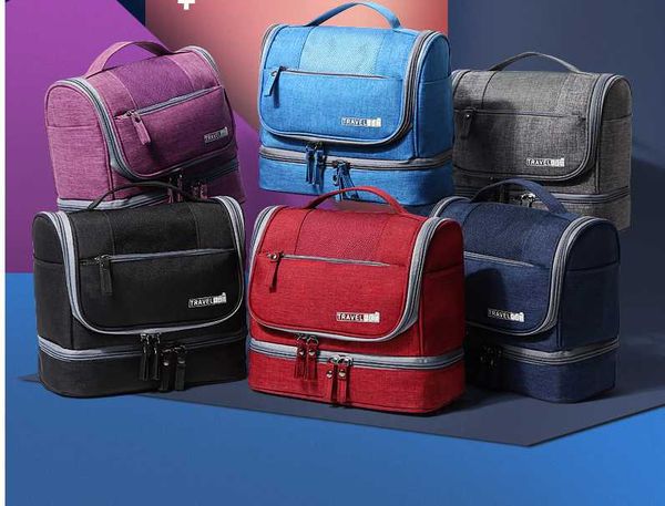 

portable hook digital camera travel organizer cosmetic bag for necessaries make up case wash toiletry bag camera