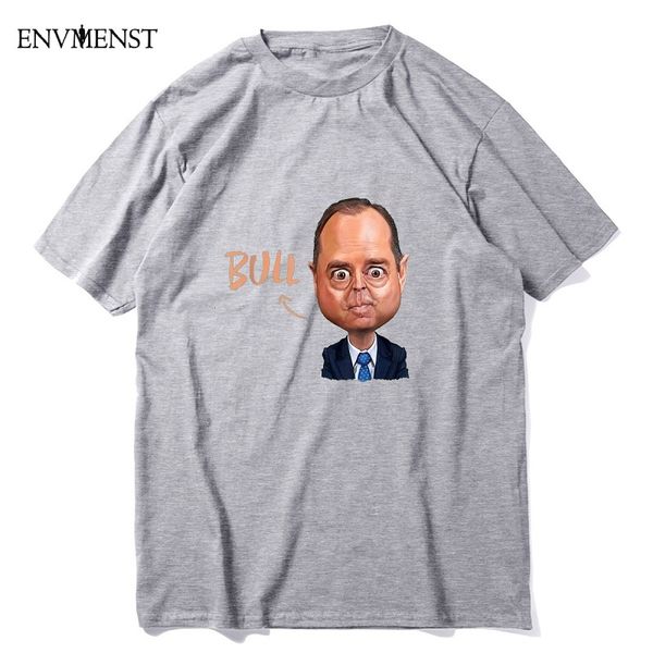 

sport 2020 men's wear bull schiff cartoon t-shirt breathable o-neck tees 6 color available t shirt