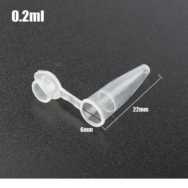 

500pcs 0.2ml~10ml centrifuge tube home garden storage vial clear plastic container transparent bottles bbyifz