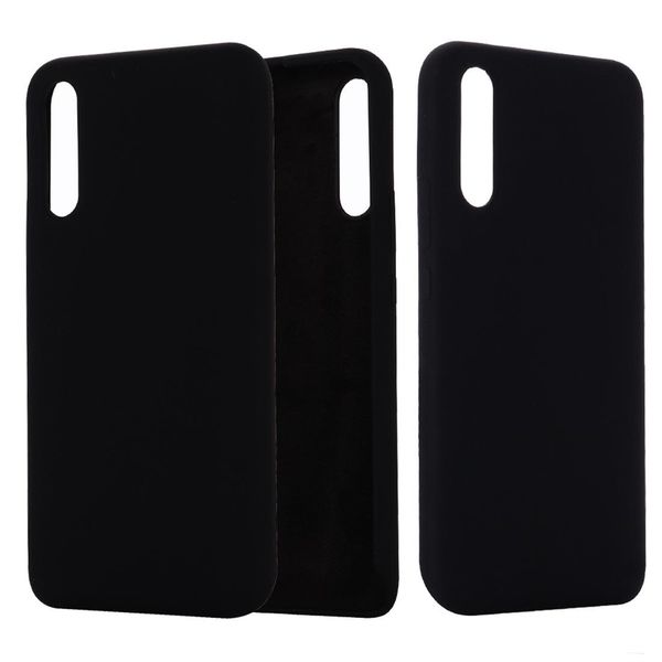 

solid color liquid silicone dropproof protective case for huawei honor magic 2