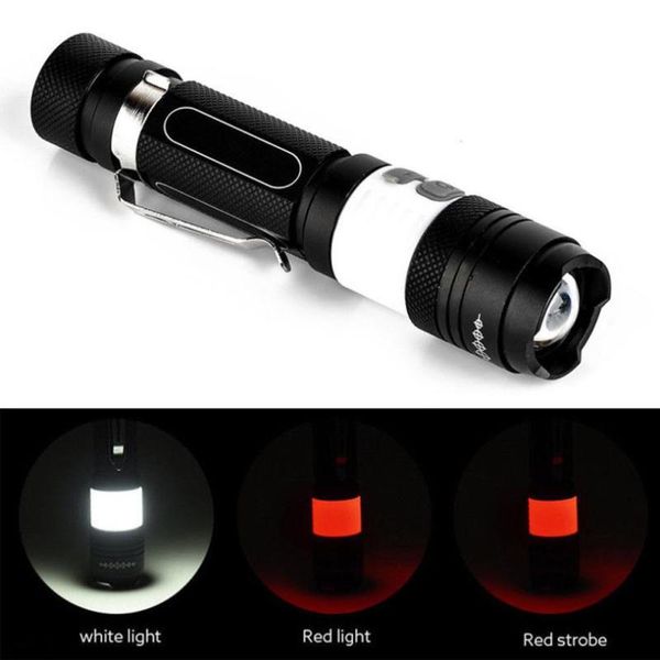 

bike lights 12000lm xml t6 led 18650 torch usb rechargeable lamp aluminum a light ap0803