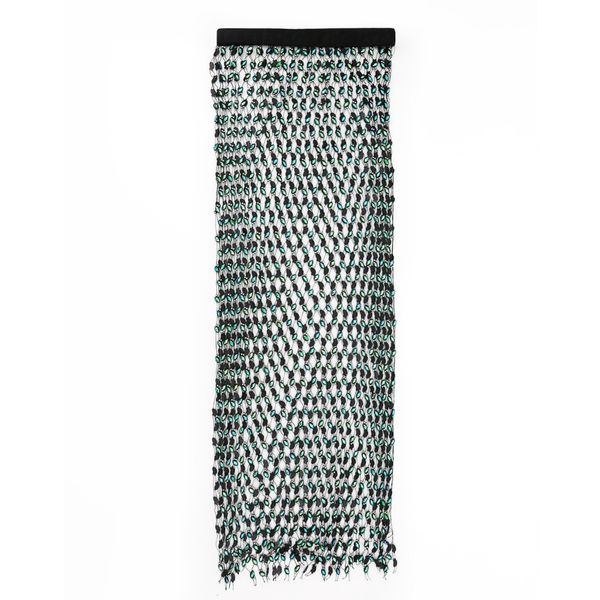 

2020 net long fish diamonds skirts from women malha mode view through beach boat pack and mini get out pencil 19e9, Black