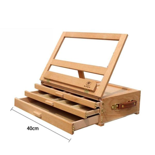 

art adjustable artist beech wooden tablesketch box easel qylbjz ppshop01