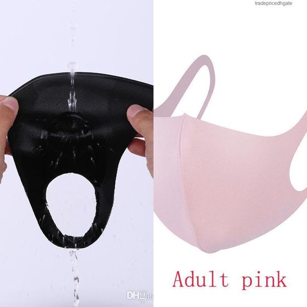 

dustproof mask pm2.5 dust over mouth face anti anti-bacterial washable reusable ice silk cotton masks tools in stock