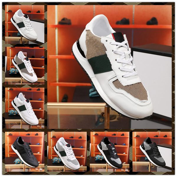 

fashion men's and women's g sneakers loafers designers luxurious men women low cut casual flat shoes outdoor g driving shoes 38-44, Black