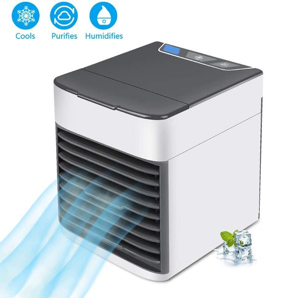 

кондиционер воздуха cooler портативный мини личный увлажнитель очиститель для рабочего вентилятор охлаждения кондиционера для комнаты office