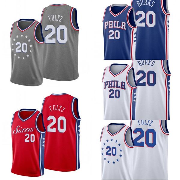 

philadelphia 76ers men markelle fultz basketball jersey, Black