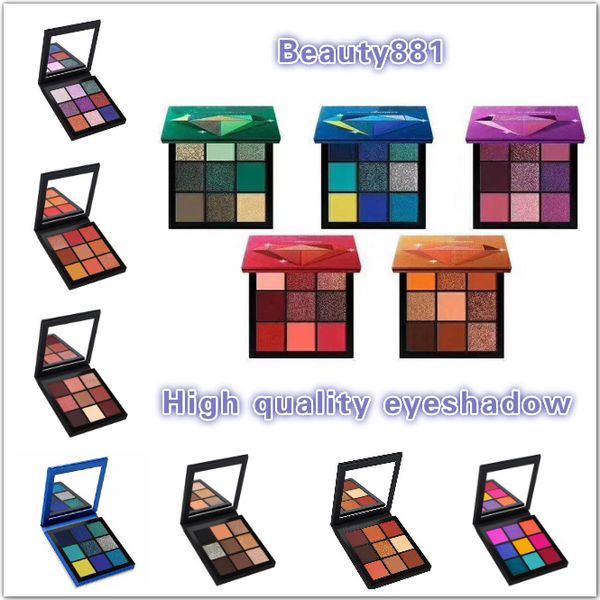 

correct version eyeshadow palette shimmer pigmented z 9 colors ruby makeup amethyst eye shadow sapphire emeral make up palette