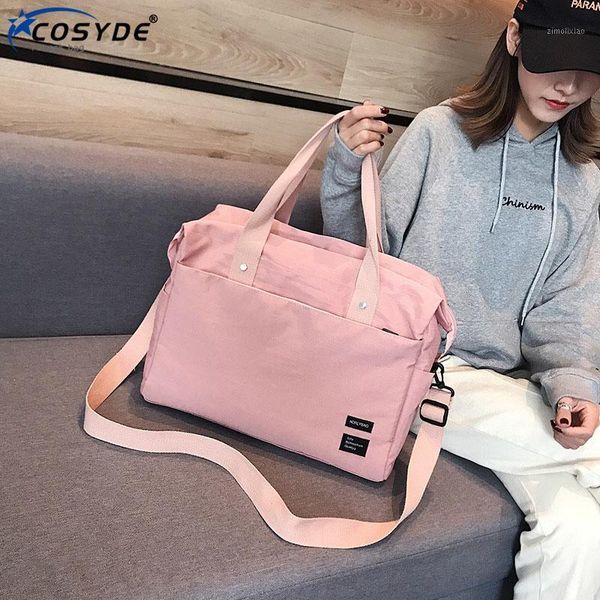 

new travel bag oxford duffle bag carry on luggage bags women water resistant fashion sac weekend large handbags organizer1