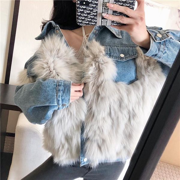

women's fur & faux style of korean and, Black