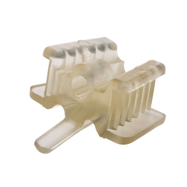 

dental large silicone mouth prop support holding saliva ejector suction tip