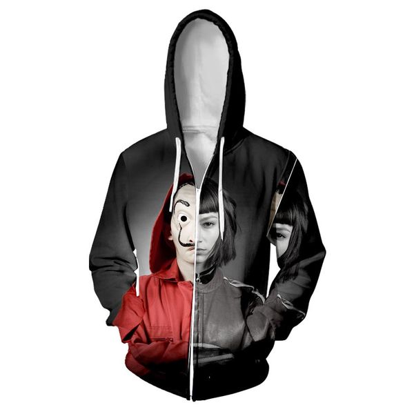 

цифровая печать банкнота дом креатив pattern досуг trend мужская 3d молния свитер серии, Black;white