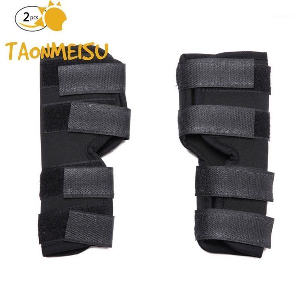 

2 pcs dog back leg brace pet protector dog injury fixed knee pads feet cover1