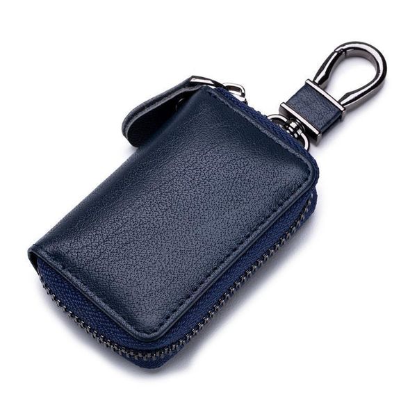 

luxury pu leather key wallets zipper car key bag fashion mini storage bags for ladies and gentlemen jllsqk ly_bags, White