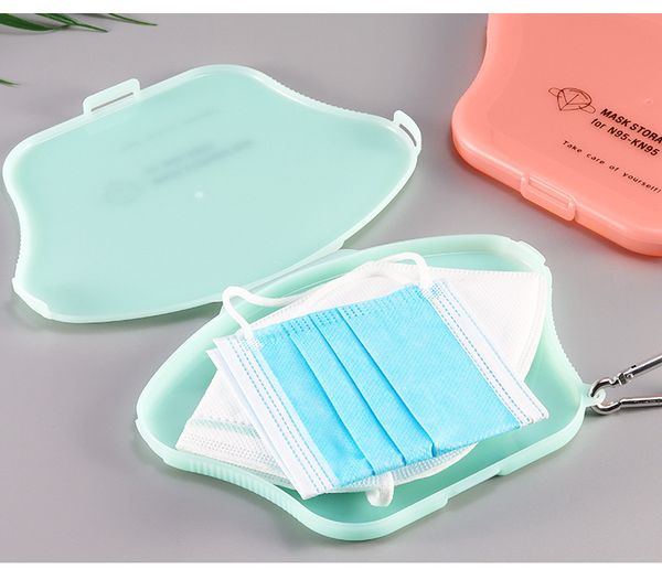 

силиконовая маска для хранения bagcolor mask storage ящик для хранения коробки пряжка тип портативной японской маски коробка водонепроницаем