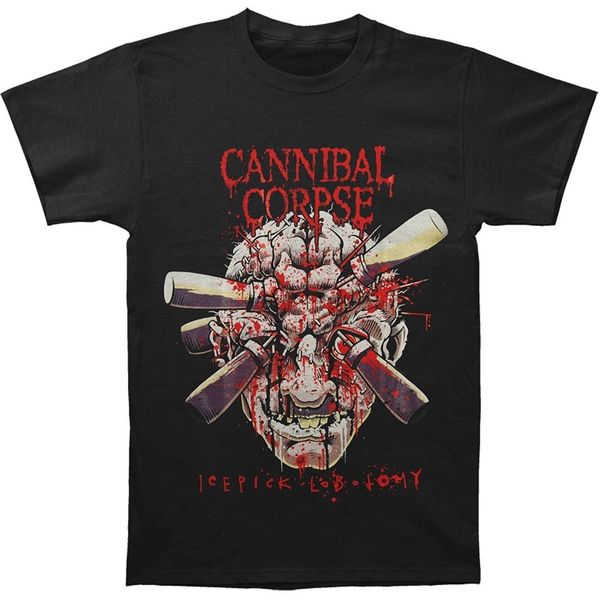 

cannibal corpse men's icepick lobotomy funny t-shirts sport hooded sweatshirt hoodie