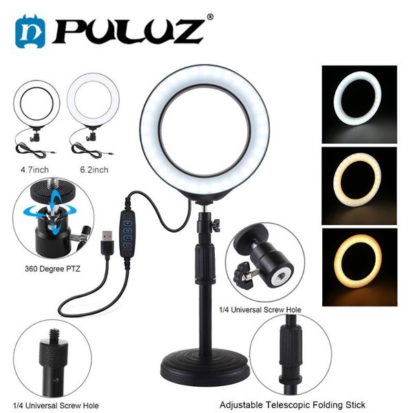 

puluz ring light maquiagem profissional completa studio selfie aro de luz pgraphy lighting youtube video lamp circle lamp
