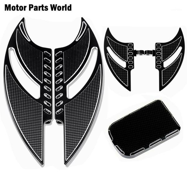 

motorcycle f&r floorboards kits brake pedal foot pegs cnc cut fits for touring electra glide classic flhtc cvo road glide1