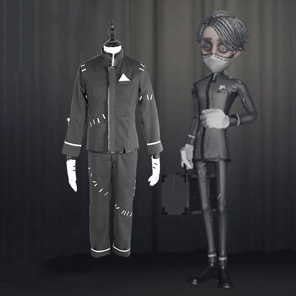 

anime costumes game identity v cosplay costumes embalmer aesop carl cosplay costume uniform halloween party for women men customized, Black