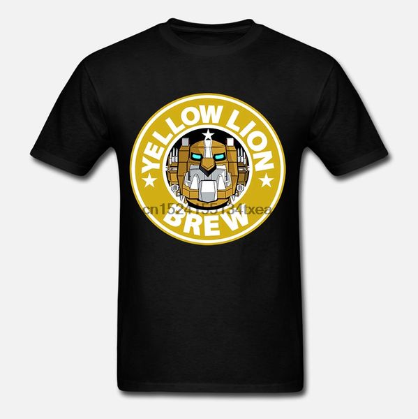 

sport men tshirt yellow lion brew voltron t shirt women t-shirt tees top