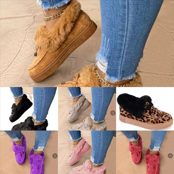 

qt2eb svjap est real fur mop cotton yarn home high raccoon summer beach fluffy quality plus velvet slipper slippers snow boots cotton, Black