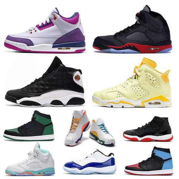 

basketball shoes women jumpman 11s bred metallic easter 5s grape 3s playground 13s unc 1s floral 6s womens trainers athletic sports sneakers, White;red