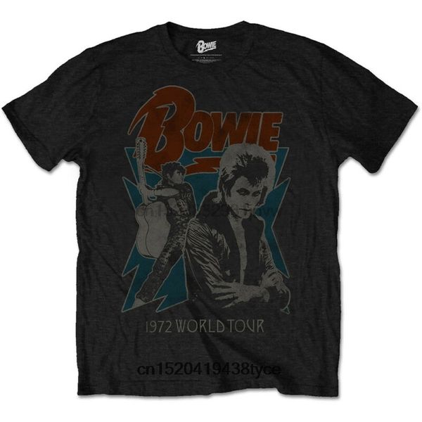 

men t shirt david bowie mens black short sleeve tshirt 1972 world tour retro vintage women tshirt sport hooded sweatshirt hoodie