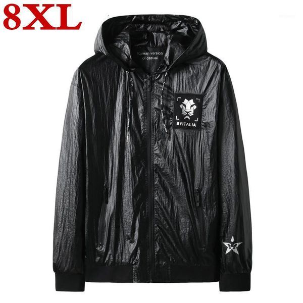 

8xl 7xl 6xl 5xl plus size men's spring and autumn new trends autumn casual handsome large size jacket1, Black;brown