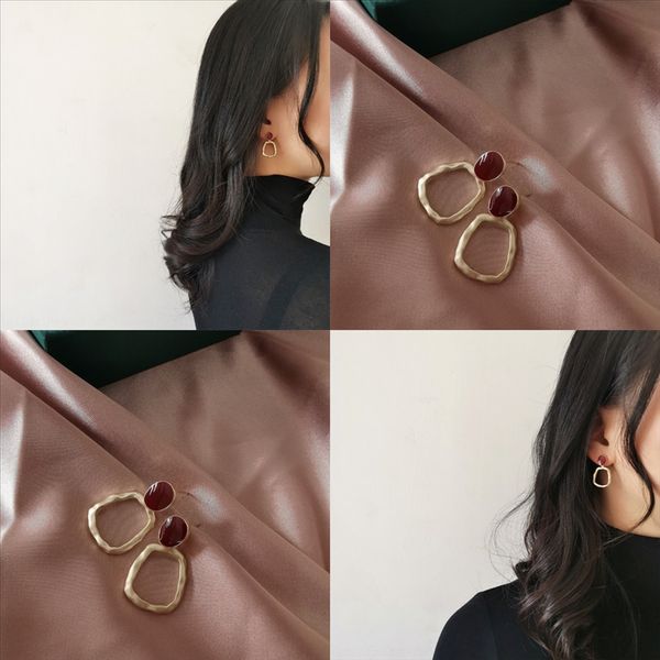 

j5r vintage pearl and neckla earring set geometric earrings set earrings women's party earrings punk jewelry, Golden