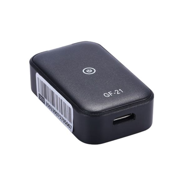 Gf21 mini gps em tempo real rastreador de carro dispositivo anti-perdido localizador de gravação de controle de voz microfone de alta definição wifi lbs gps pos282e