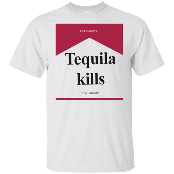 

tequila kills t-shirt short sleeve black for men-women slogans customized tee shirt sport hooded sweatshirt hoodie