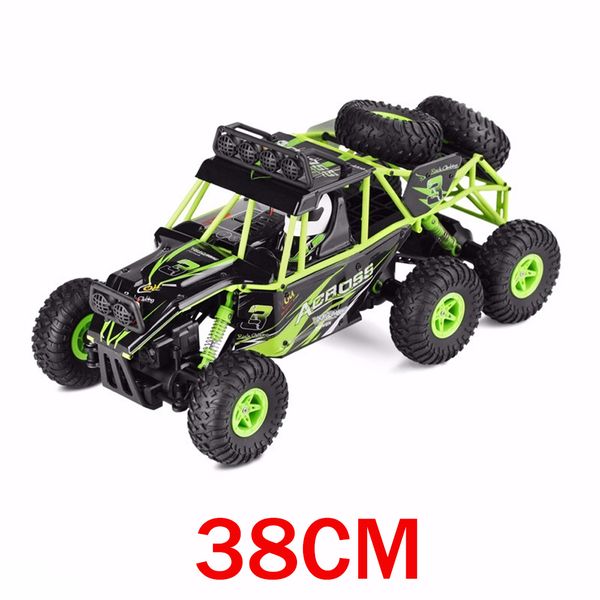 

New Wltoys 18628 rc car 1:18 six-wheel drive climbing car 2.4G remote control big foot off-road vehicle large size 38cm
