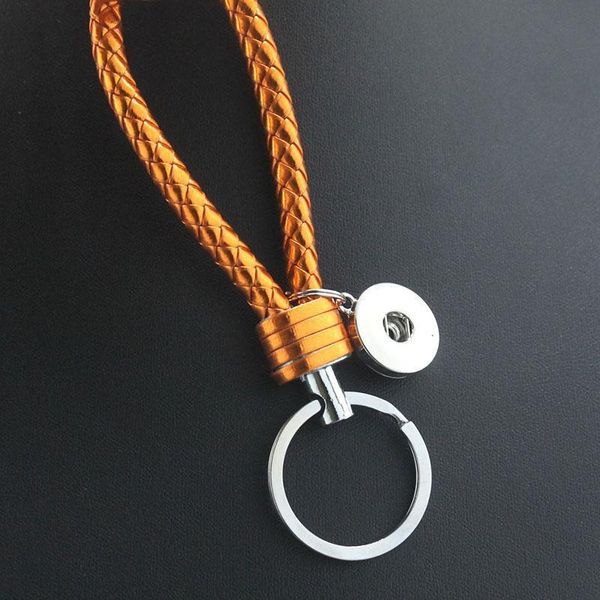 

20 colors keychains man pu leather 1 button metal snap button jewelry keyring keychain (fit 18mm 20mm snaps) k215 watches women q bbyqyn