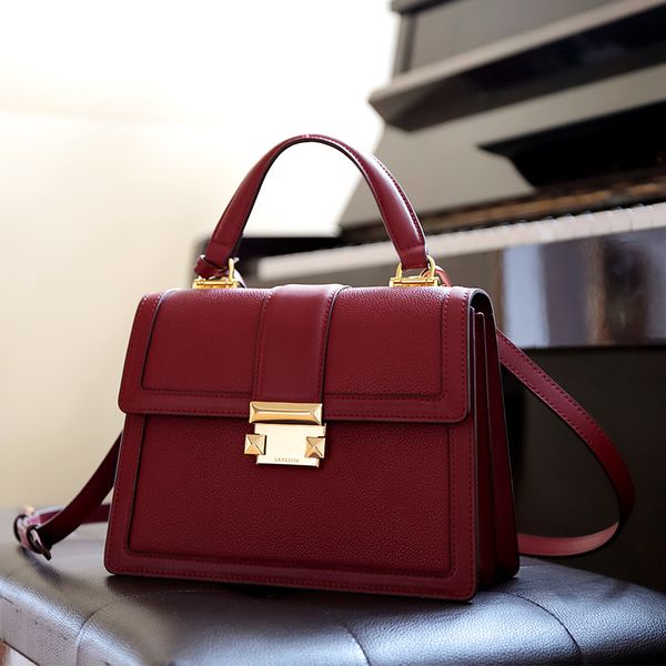 

la festin 2020 new luxury handbags fashion leather handbag qualities shoulder messenger bag ladies tote bolsa feminina c1223