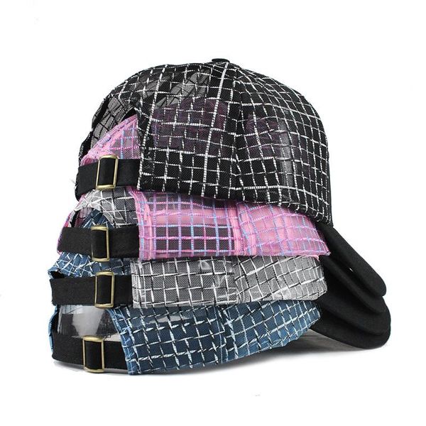 

flb] new men's baseball cap summer mesh cap hats for men women snapback gorras hombre hats casual hip hop caps dad hat wmtggw yyysport, Black;white