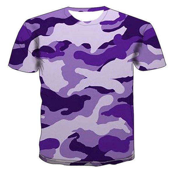 

summer 3d camouflage graphic summer 3d print shirts funny kawaii harajuku men clothing